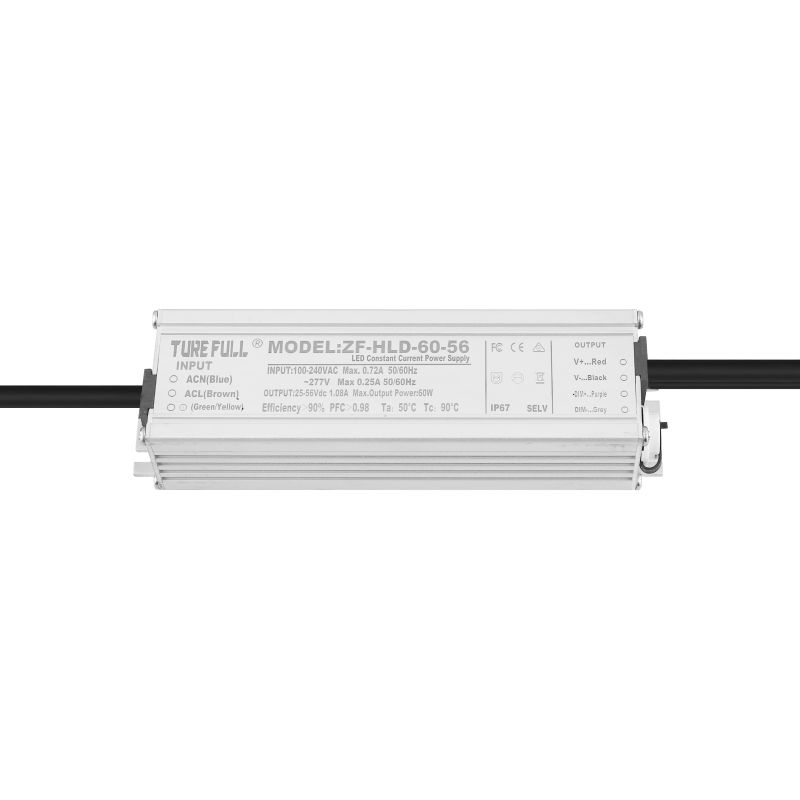 60W constant current LED driver for led street Lighting
